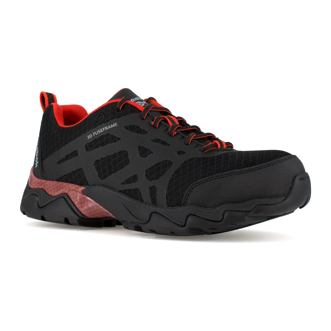 Reebok RB1061 – Beamer Seamless Athletic Work Shoe, Black