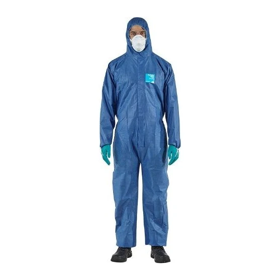 Ansell AlphaTec 1500 Navy Chemical Protection Coverall