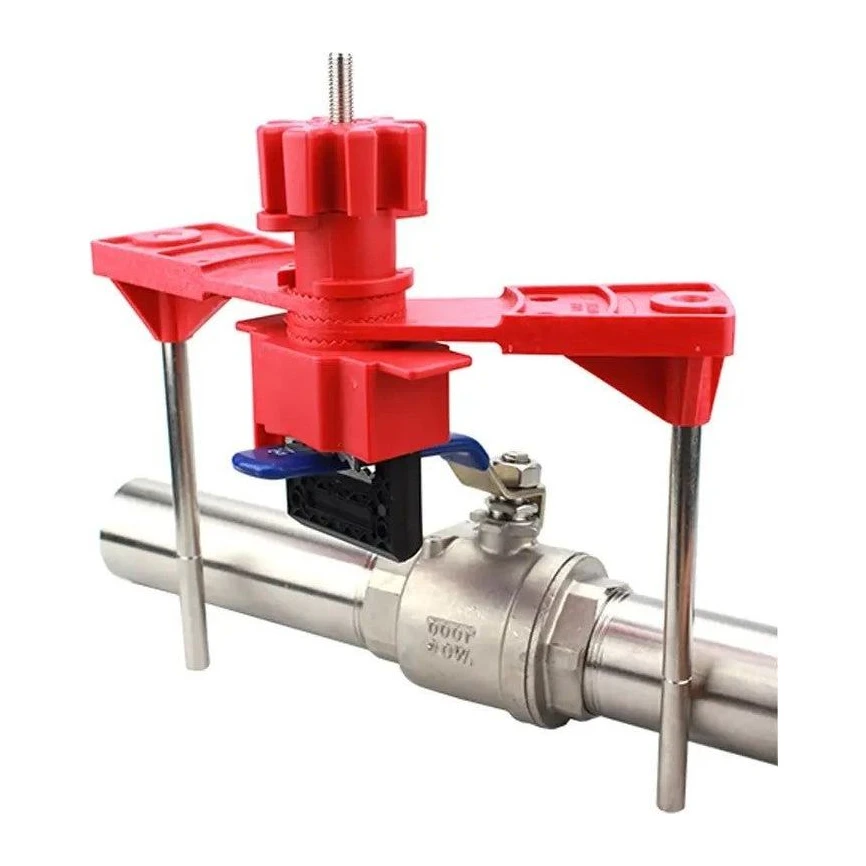 Universal Valve Lockout — Two Arms