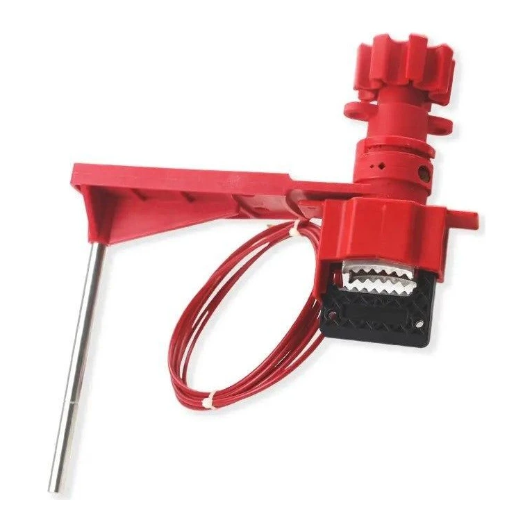 Universal Valve Lockout — One Arm & Coated Cable