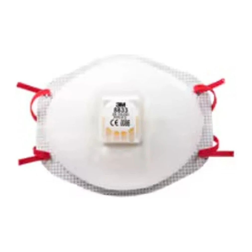 3M™ 8833 FFP3 Cup-Shaped Respirator, Valved — Box of 10