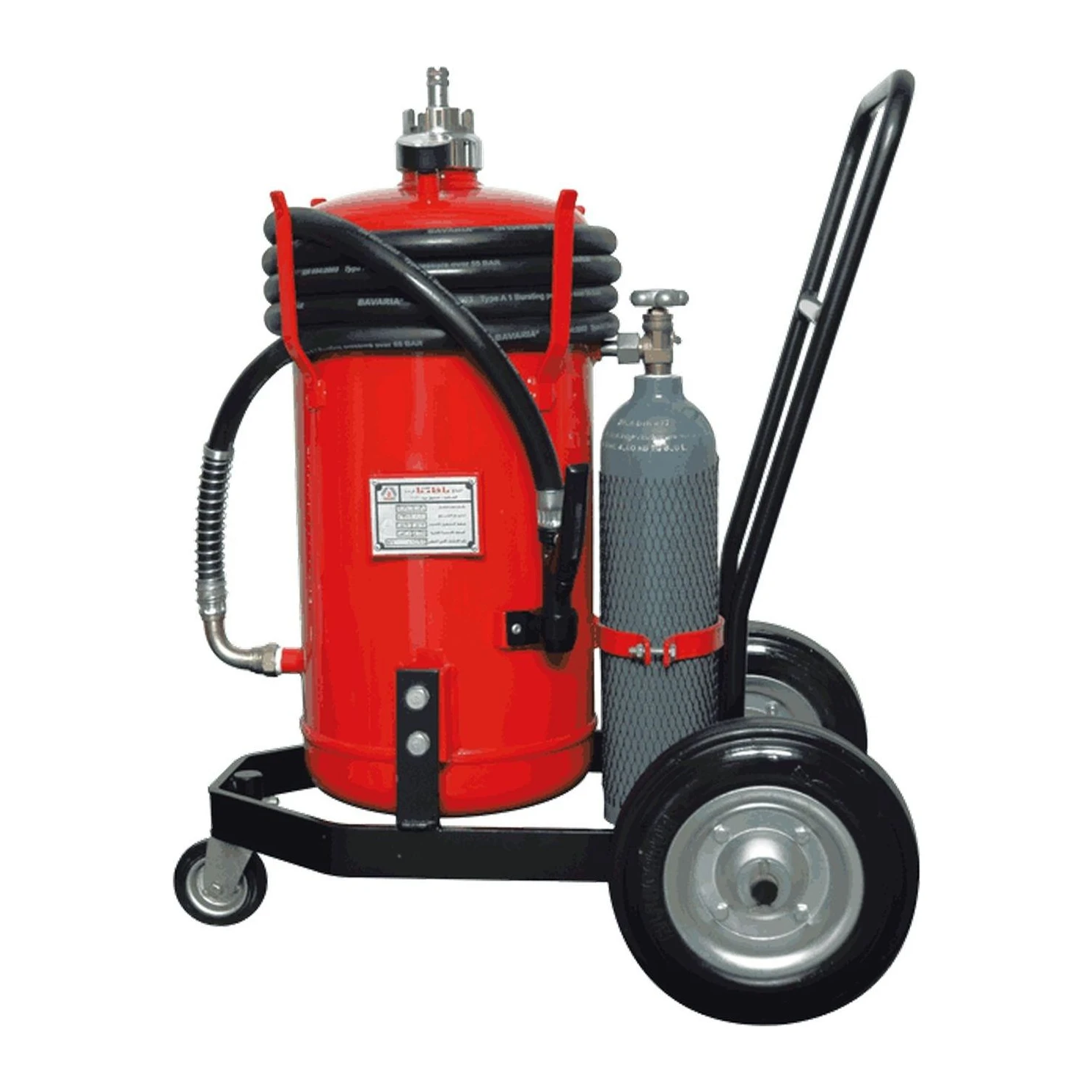 Bavaria 25 kg Wheeled Dry Powder Fire Extinguisher