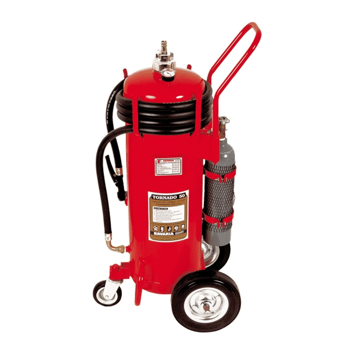 Bavaria 50 kg Wheeled Dry Powder Fire Extinguisher