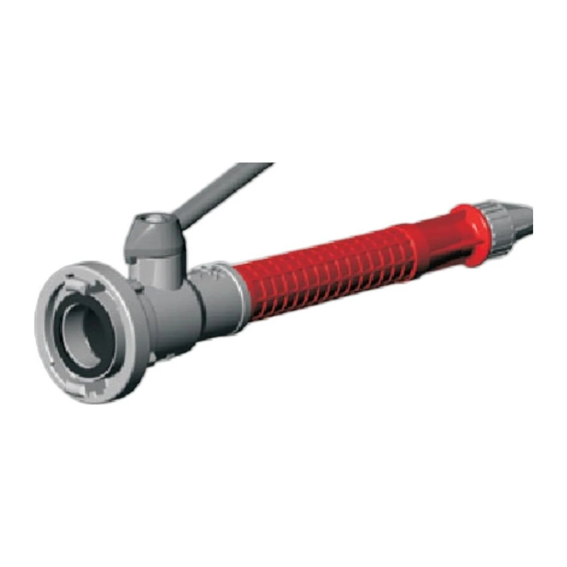 POK 3-Position Fire Branchpipe Nozzle — Jet / Spray / Shut-Off