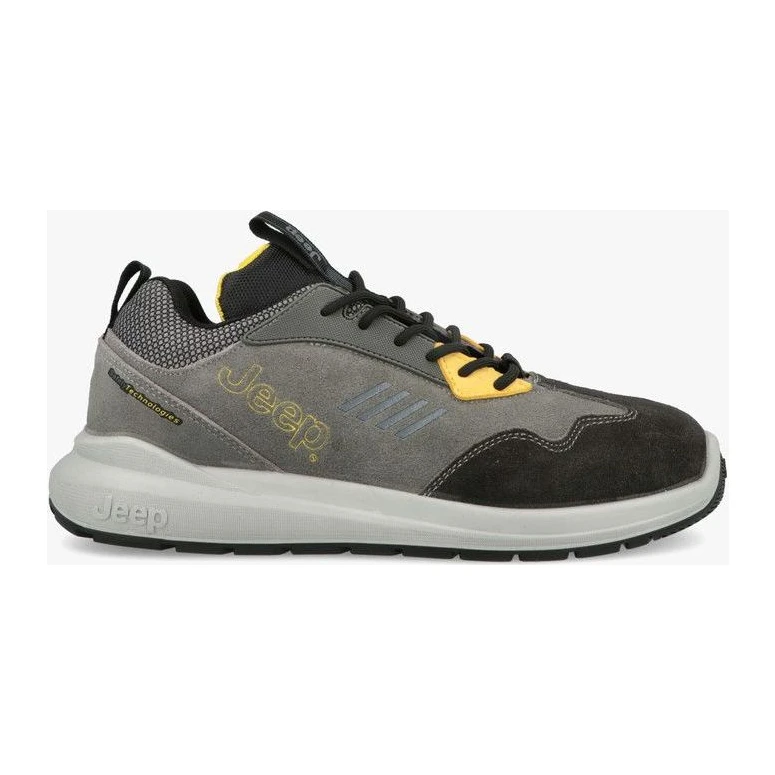 Jeep Commander Low S1 PL FO SR Safety Shoe, Black/Grey