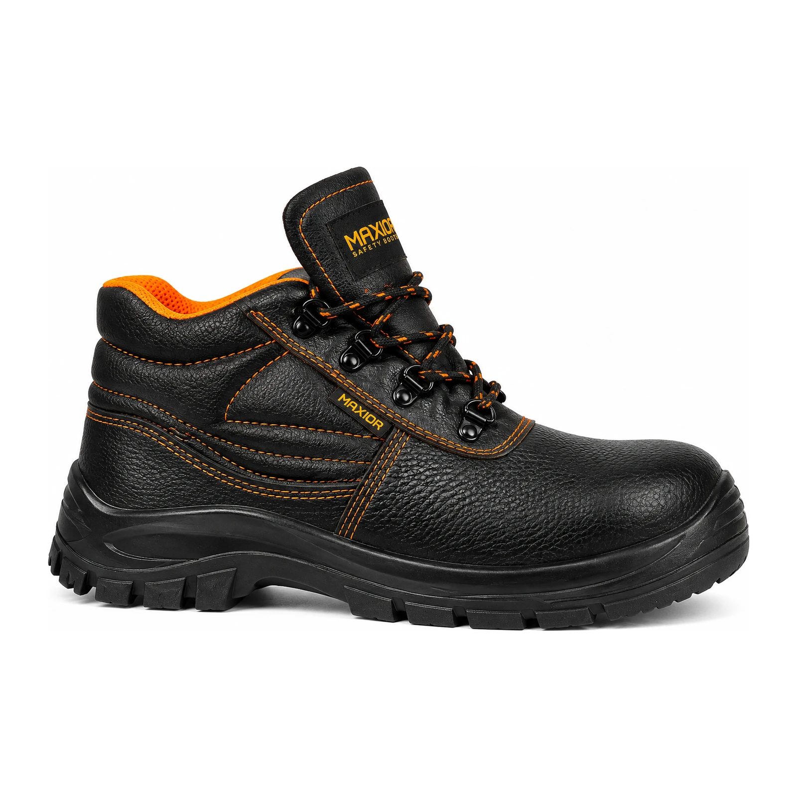 Maxida Safety Boot S3, Black/Brown