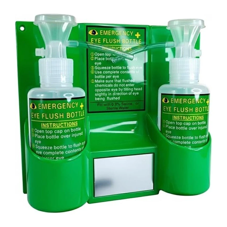 Emergency Eye Flush Bottle Station