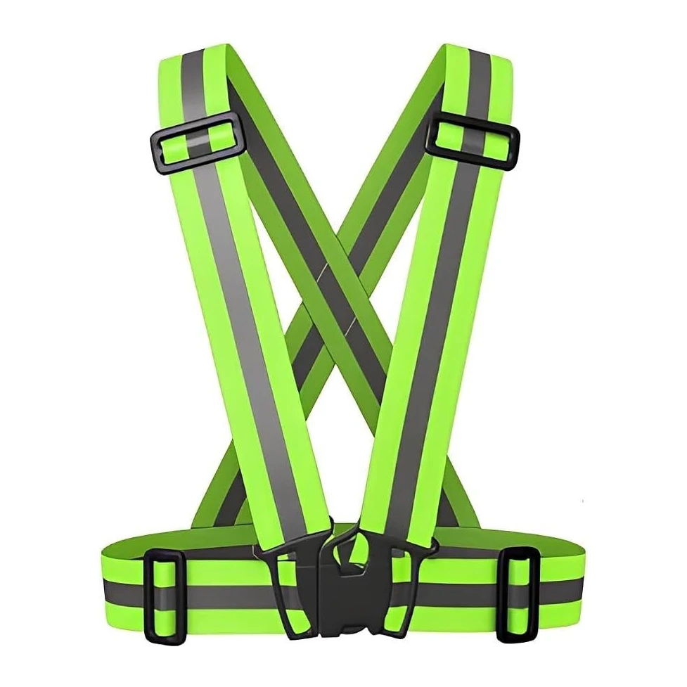 Hi-Vis Safety Vest Stripes, Yellow