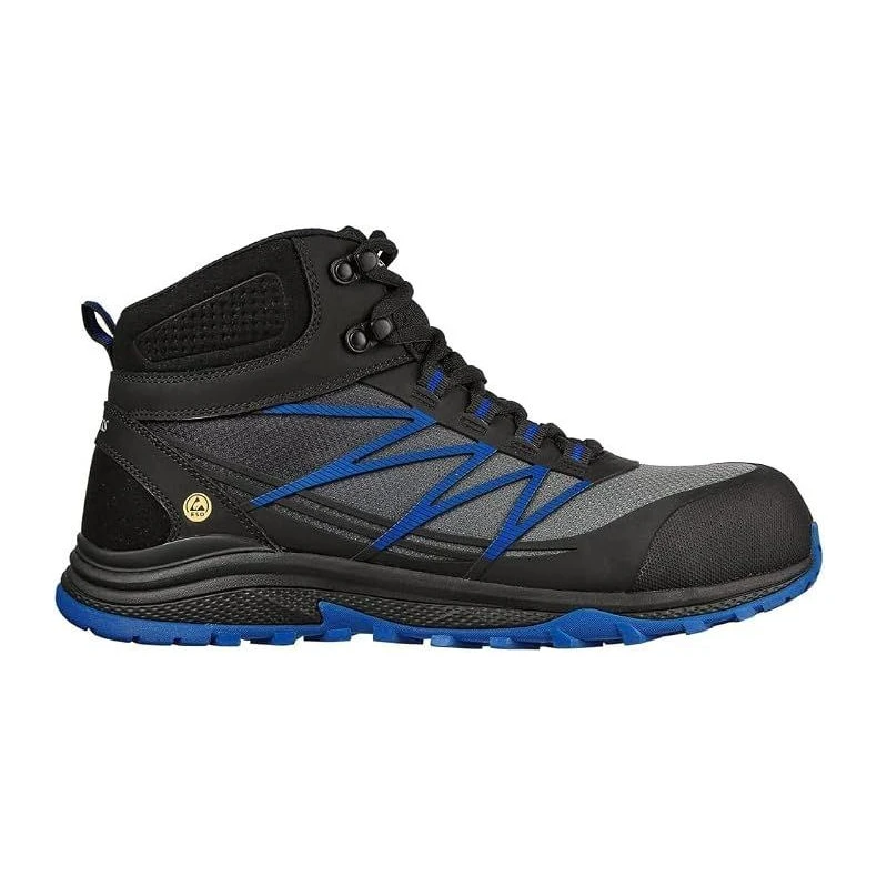 SKECHERS Puxal Firmle ESD Composite Safety Toe Work Boot, Black