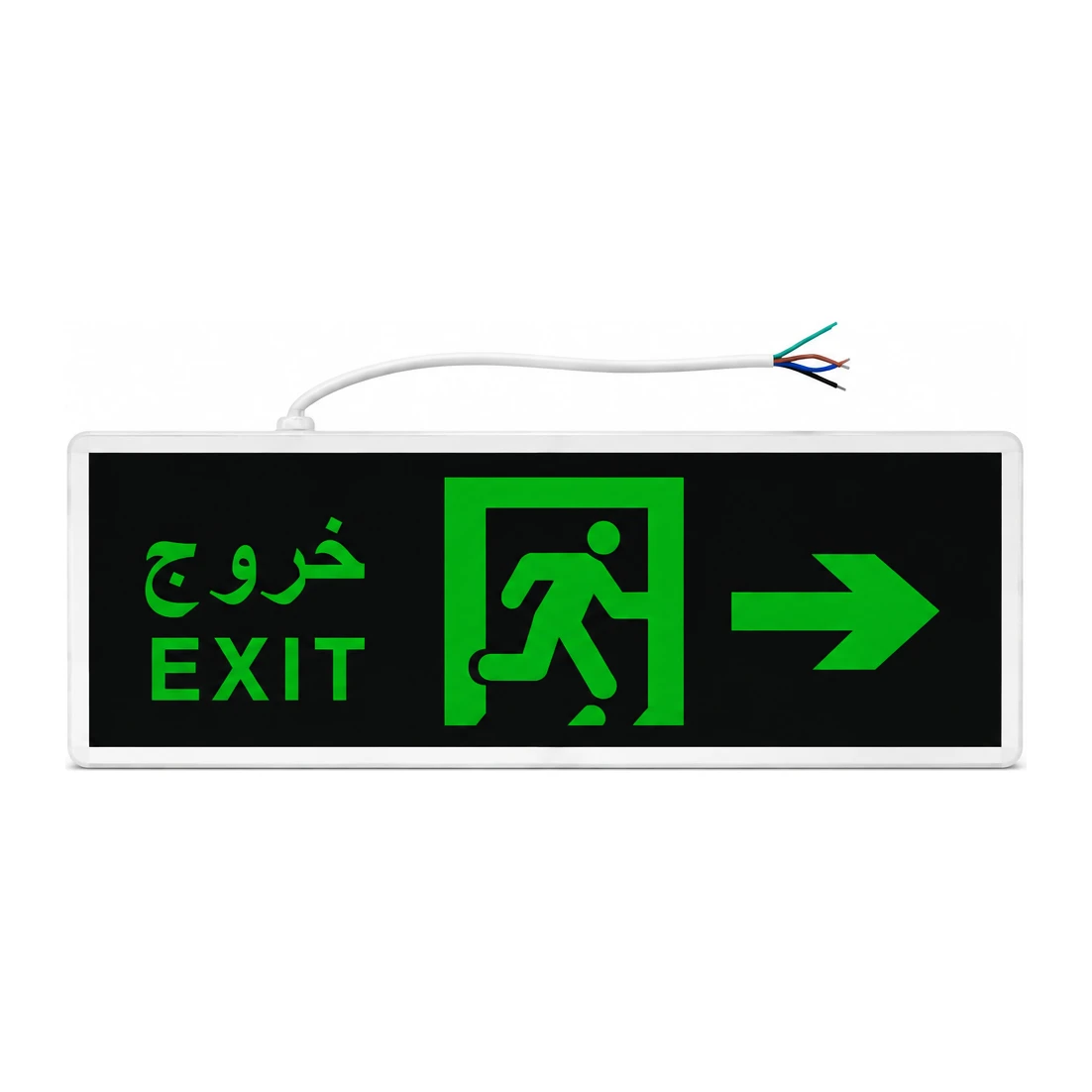 LED Emergency Exit Sign Right