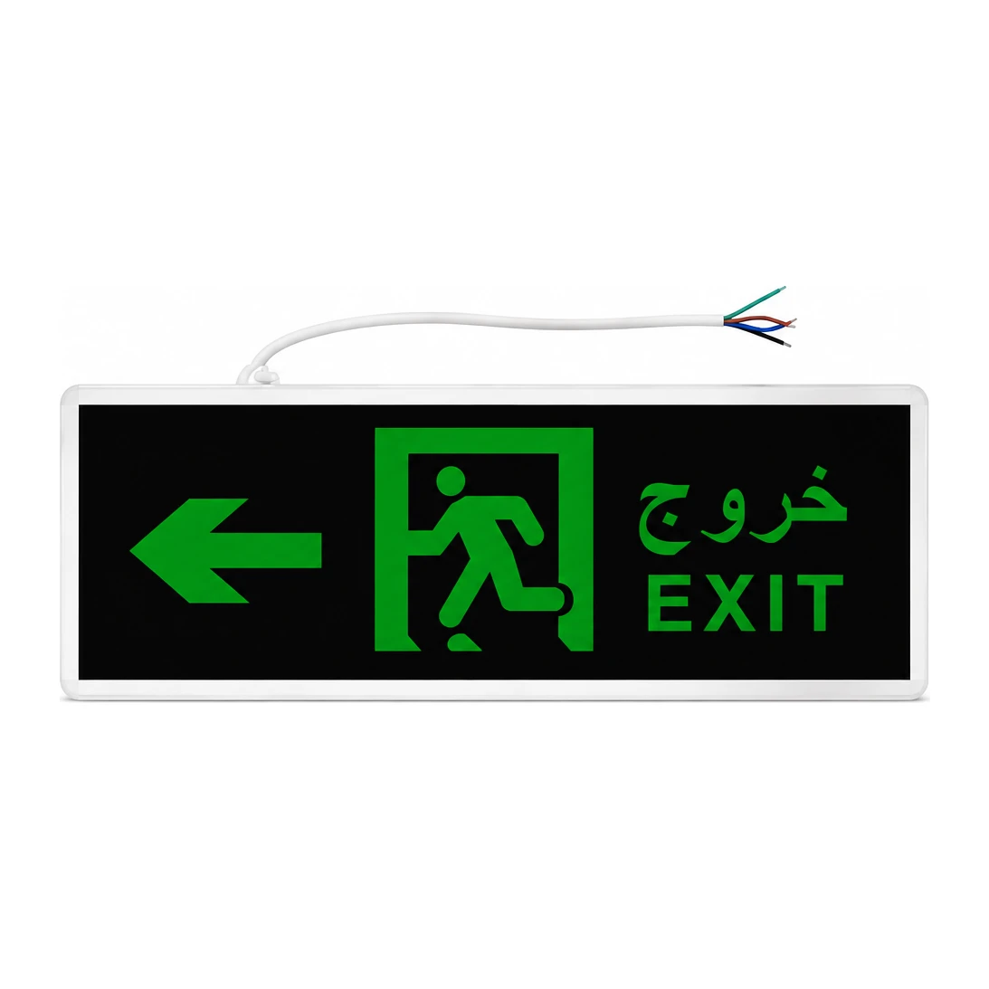 LED Emergency Exit Sign Left